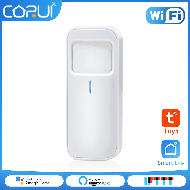 Смарт-датчик движения CORUI Tuya с Wi-Fi, инфракрасный детектор движения человеческого тела, приложение SmartLife, беспроводная система домашней безоп...
Смарт-датчик движения CORUI Tuya с Wi-Fi, инфракрасный детектор движения человеческого тела, приложение SmartLife, беспроводная система домашней безоп...