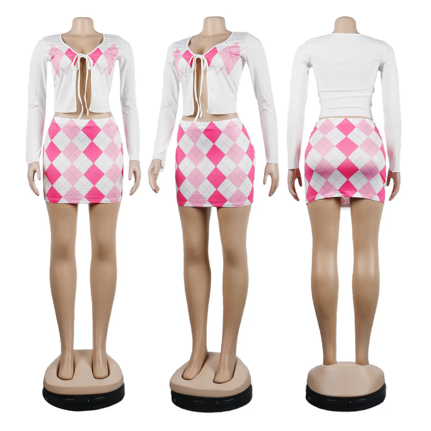 VK2369 Women's Casual Two-piece Spring Summer Women's Fashion Sexy Printed Short Skirt Suit Women's Nightclub
VK2369 Women's Casual Two-piece Spring Summer Women's Fashion Sexy Printed Short Skirt Suit Women's Nightclub
