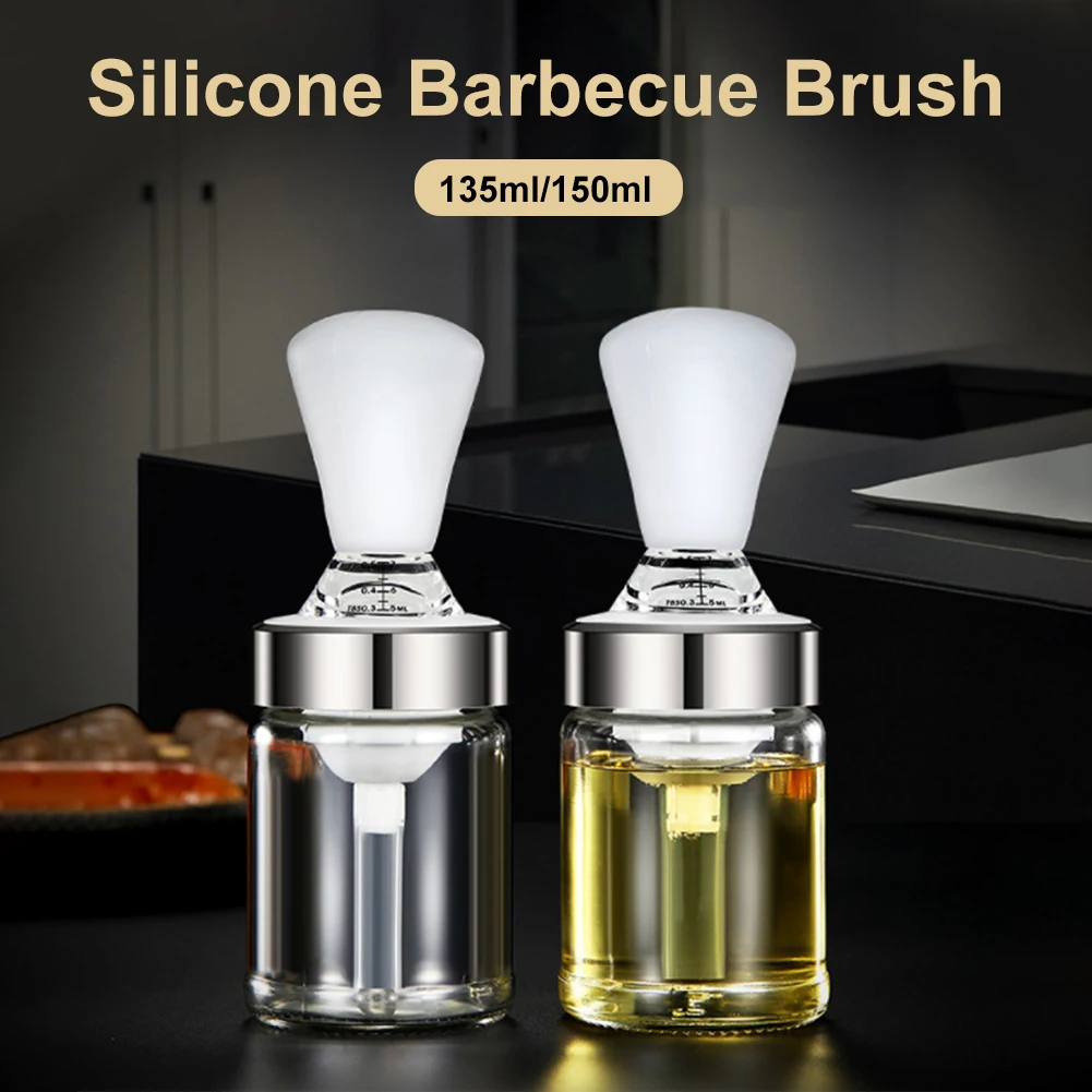 Kitchen Glass Oil Bottle Oil Brush Baking Barbecue Grill Oil Brush Dispenser Pastry Steak Oil Brushes Kitchen Baking BBQ Tool
Kitchen Glass Oil Bottle Oil Brush Baking Barbecue Grill Oil Brush Dispenser Pastry Steak Oil Brushes Kitchen Baking BBQ Tool
