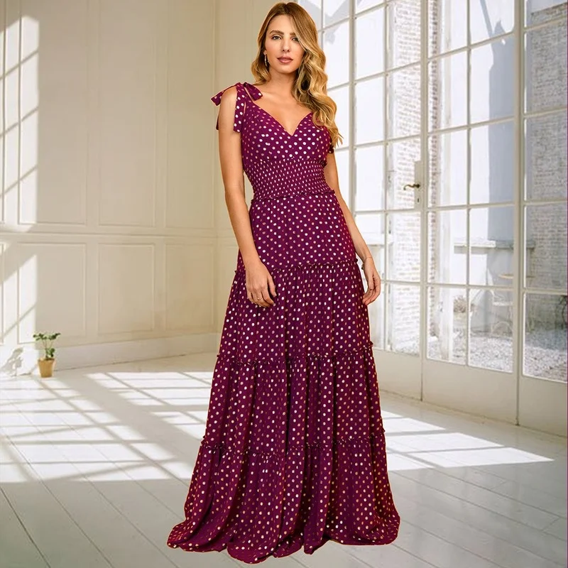 New Africa Clothes Dashiki Dot Print Ankara Dresses Bazin Traditional Robe Long Dress African Sleeveless Dresses For Women
New Africa Clothes Dashiki Dot Print Ankara Dresses Bazin Traditional Robe Long Dress African Sleeveless Dresses For Women