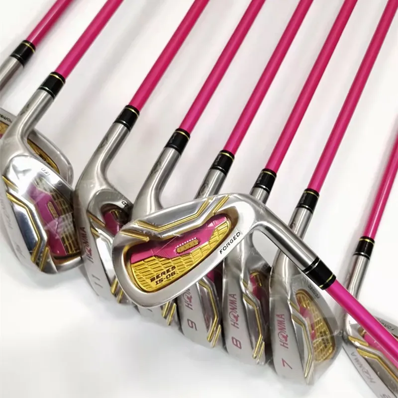 New Golf Ladies Club HONMA S-06 4 Star Golf Irons Graphite L Elastic High Rebound High Ballistic Ladies Full Set of Irons
New Golf Ladies Club HONMA S-06 4 Star Golf Irons Graphite L Elastic High Rebound High Ballistic Ladies Full Set of Irons