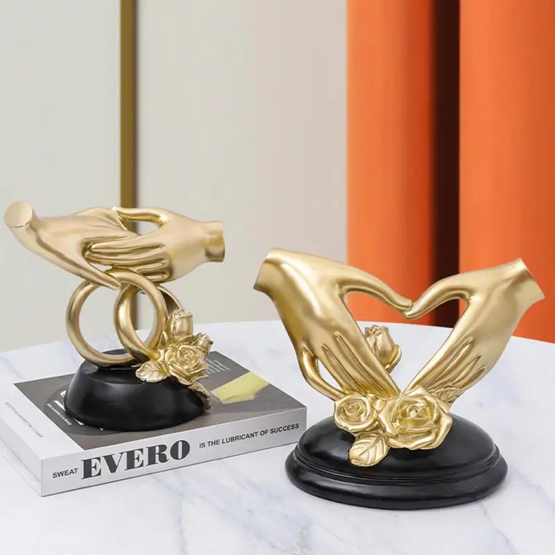 Hand Gesture Statue Romantic Heart Shape Handgrip Gesture Sculpture Decor Resin Abstract Hand Love Gesture Statue Figurines
Hand Gesture Statue Romantic Heart Shape Handgrip Gesture Sculpture Decor Resin Abstract Hand Love Gesture Statue Figurines