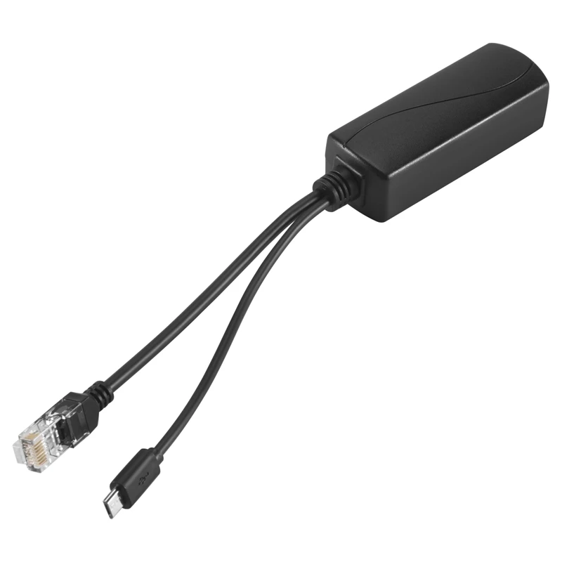 Сплиттер POE с Micro-USB 48 В до 5 2 а/3 А миниатюрный источник питания USB национальный