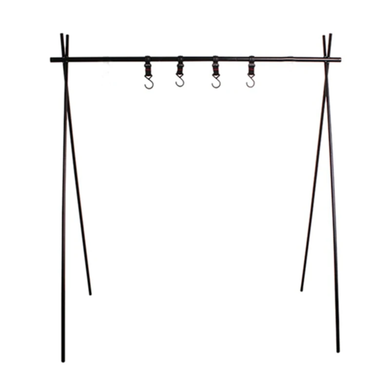 1 SET Outdoor Cooking Utensils Hanger Triangular Pot Hanger Plastics Steel Hook Suitable For Camping
1 SET Outdoor Cooking Utensils Hanger Triangular Pot Hanger Plastics Steel Hook Suitable For Camping