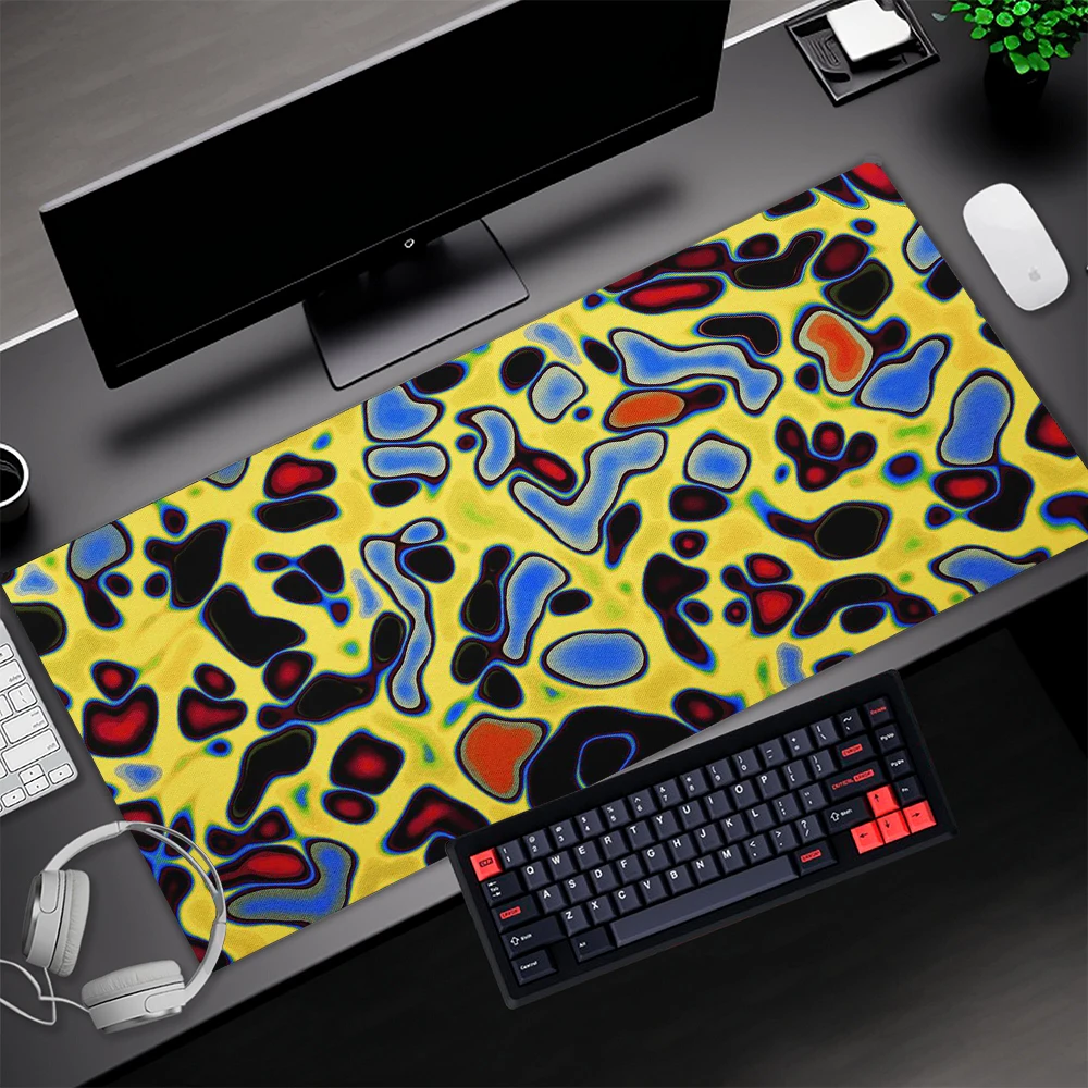 Yellow Mouse Pad Black Large Desk Mat Gaming Setup Accessories Keyboard Computer Table Mats Laptop Lava Lamp Games for Company
Yellow Mouse Pad Black Large Desk Mat Gaming Setup Accessories Keyboard Computer Table Mats Laptop Lava Lamp Games for Company