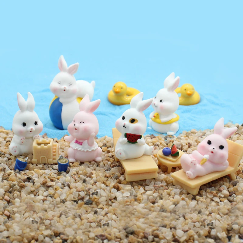 1Pc Chinese Zodiac Animal Cute Cartoon Beach Rabbit Micro Landscape Decoration Ornaments Resin Crafts Gardening Accessories
1Pc Chinese Zodiac Animal Cute Cartoon Beach Rabbit Micro Landscape Decoration Ornaments Resin Crafts Gardening Accessories