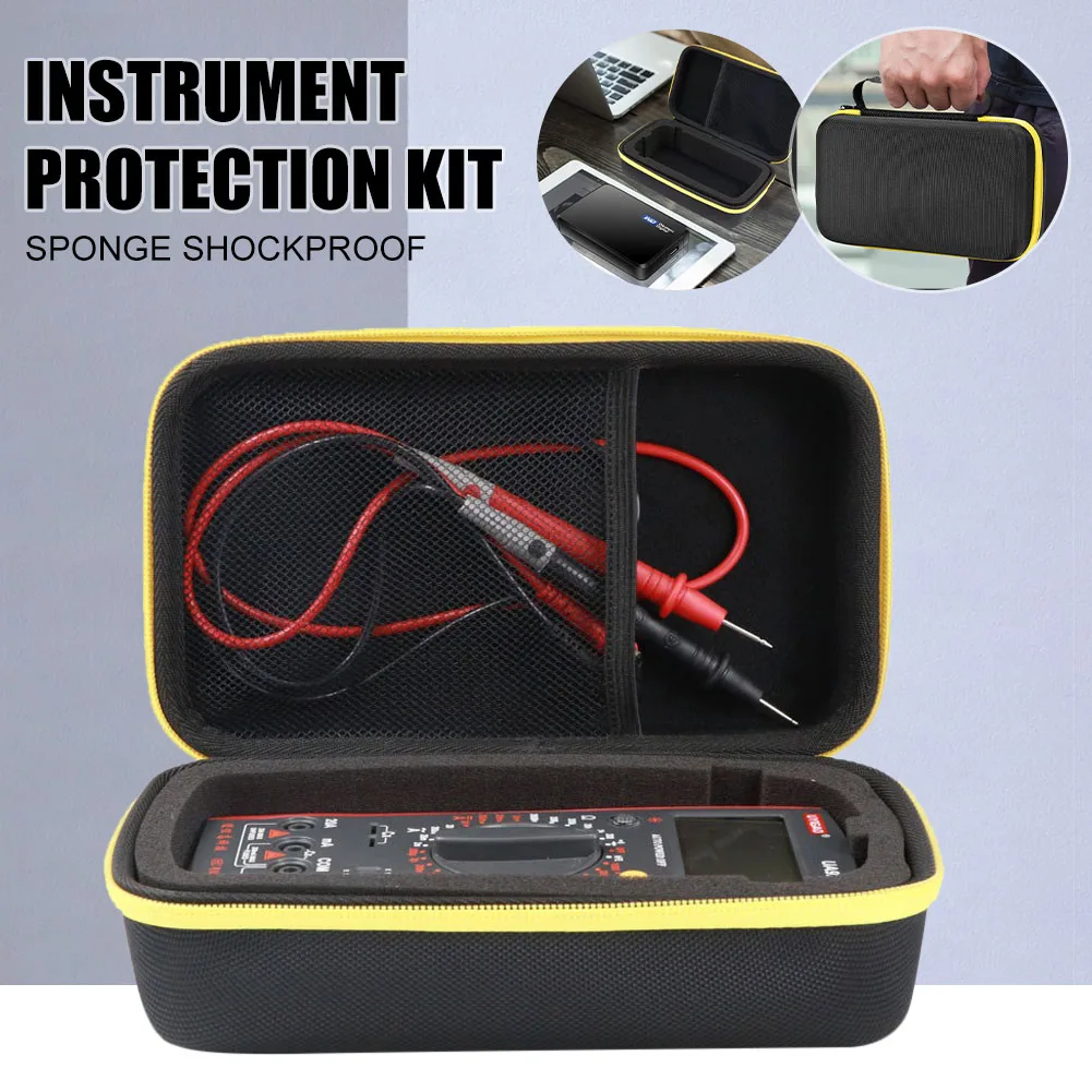 EVA Hard Shell Storage Bag Travel Case for Car Jump Starter Power Bank Zippered Multimeter Storage Bag Waterproof Protector
EVA Hard Shell Storage Bag Travel Case for Car Jump Starter Power Bank Zippered Multimeter Storage Bag Waterproof Protector