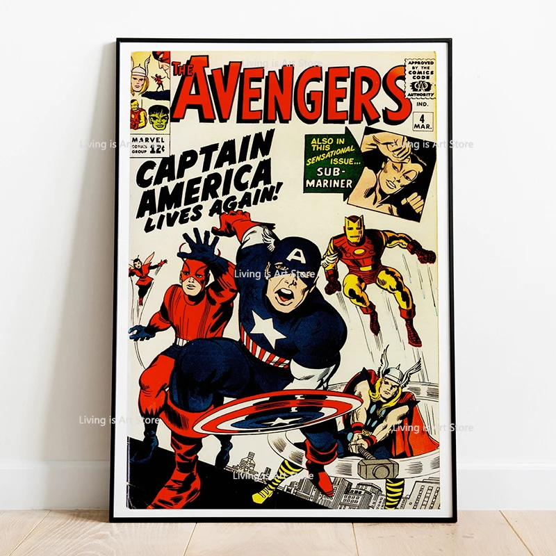 Marvel Canvas Painting Wall Art Prints Classical Mural Decoration Pictures for Living Room Childrens Room Home Decor HD Printed
Marvel Canvas Painting Wall Art Prints Classical Mural Decoration Pictures for Living Room Childrens Room Home Decor HD Printed