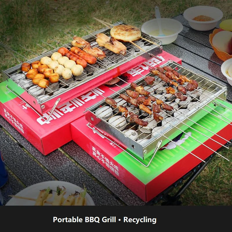 BBQ Grill Camping Supplies Outdoor Portable Folding Stainless Steel Charcoal Grill Bushcraft Tourism Picnic Hiking Equipment
BBQ Grill Camping Supplies Outdoor Portable Folding Stainless Steel Charcoal Grill Bushcraft Tourism Picnic Hiking Equipment