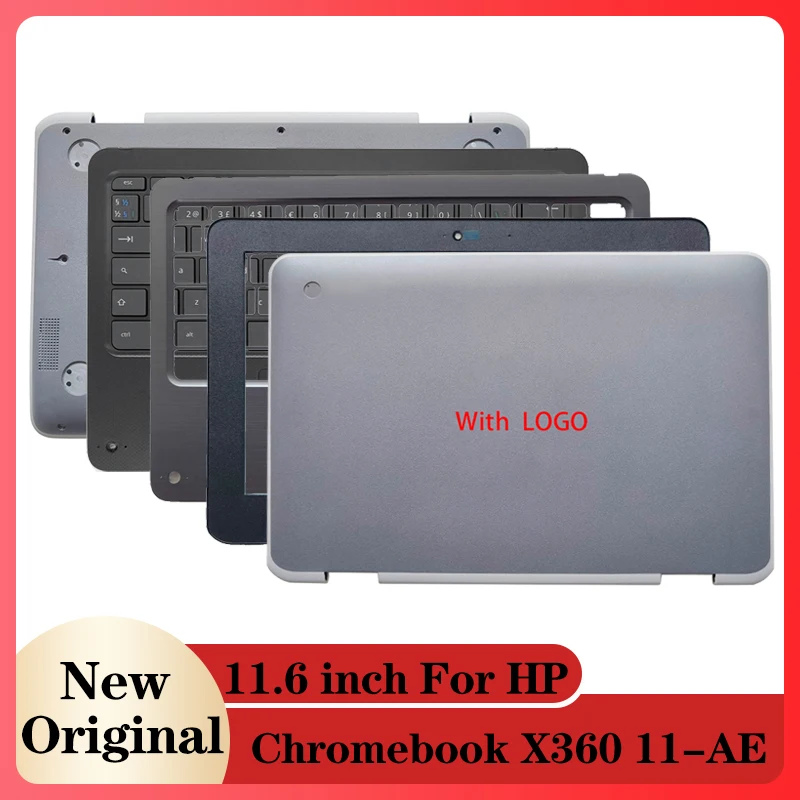 Original NEW Laptop Shell With Keyboard US Version Palmrest Upper Case For HP Chromebook X360 11-AE C Black 
Original NEW Laptop Shell With Keyboard US Version Palmrest Upper Case For HP Chromebook X360 11-AE C Black