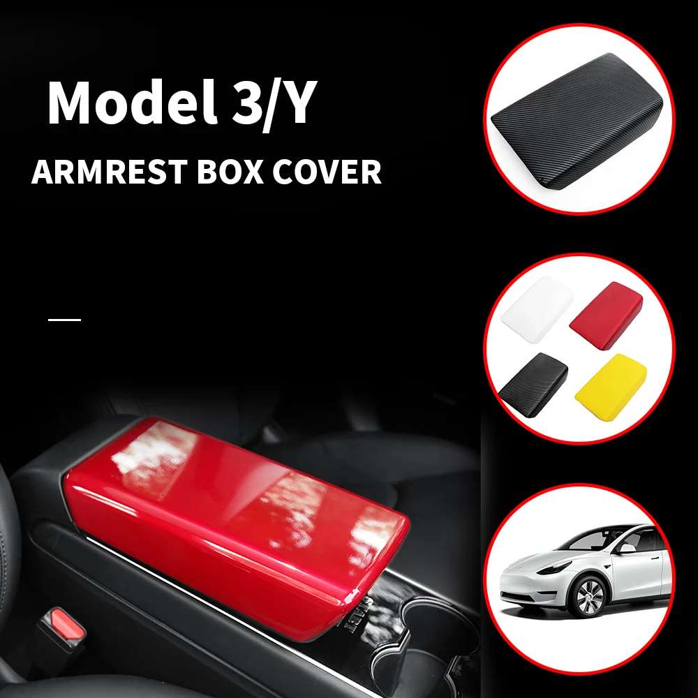 For Tesla Model 3 2017-2021 Model Y Carbon Fiber ABS Inner Center Storage Armrest Plastic Cover sticker Trim Accessories 1PC
For Tesla Model 3 2017-2021 Model Y Carbon Fiber ABS Inner Center Storage Armrest Plastic Cover sticker Trim Accessories 1PC