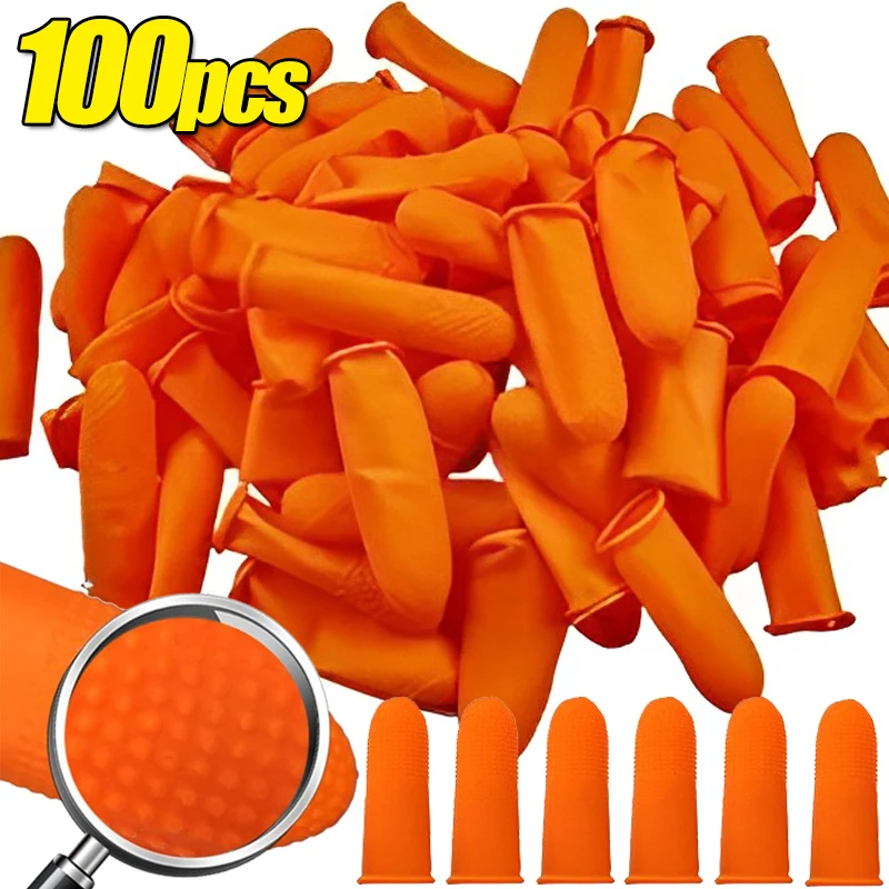 10-100PCS Disposable Latex Finger Cots Anti-static Rubber Fingertips Protector Gloves for Industry Non-slip Fingertip Gloves
10-100PCS Disposable Latex Finger Cots Anti-static Rubber Fingertips Protector Gloves for Industry Non-slip Fingertip Gloves