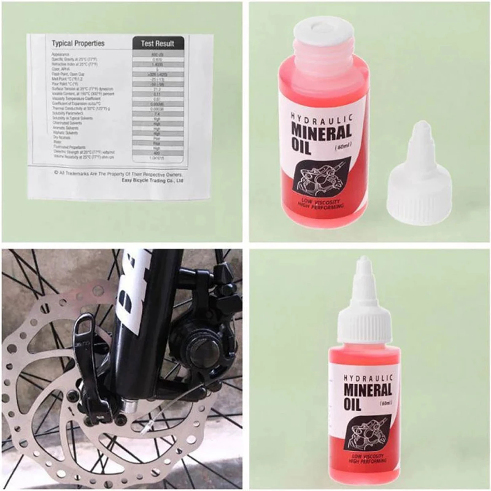 EZMTB Bicycle Brake Fluid Bike Mineral Oil DOT Hydraulic Brake Fluid Cycling Parts Use With Professionally Oiled Pistons
EZMTB Bicycle Brake Fluid Bike Mineral Oil DOT Hydraulic Brake Fluid Cycling Parts Use With Professionally Oiled Pistons