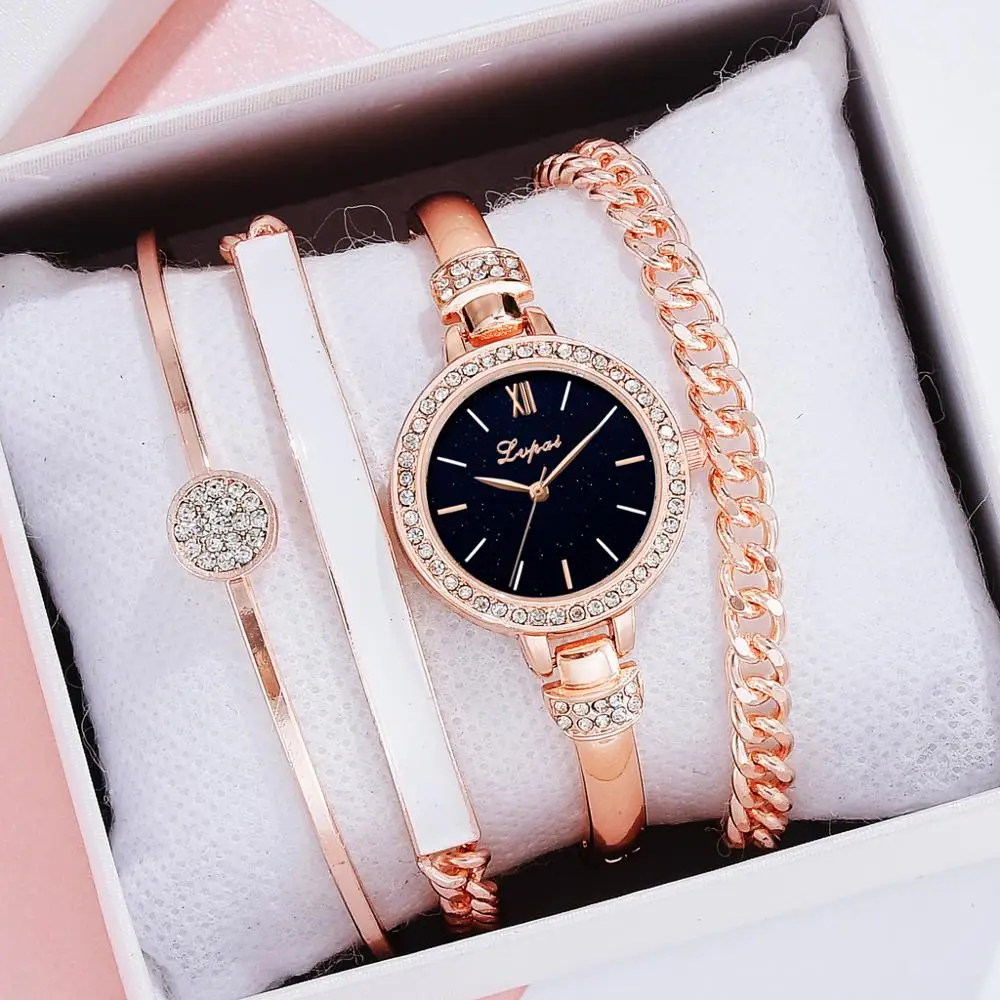Lvpai Brand Women Bracelet Watches Set Fashion Women Dress Ladies Wrist Watch Luxury Rose Gold Quartz Watch Set Gift Dropshiping
Lvpai Brand Women Bracelet Watches Set Fashion Women Dress Ladies Wrist Watch Luxury Rose Gold Quartz Watch Set Gift Dropshiping