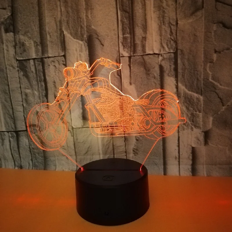 3D Night Light Extremity Motorcycle Model LED NightLight Children Birthday New Year Christmas Boy Gift Desk Table Lamp Lamparas
3D Night Light Extremity Motorcycle Model LED NightLight Children Birthday New Year Christmas Boy Gift Desk Table Lamp Lamparas