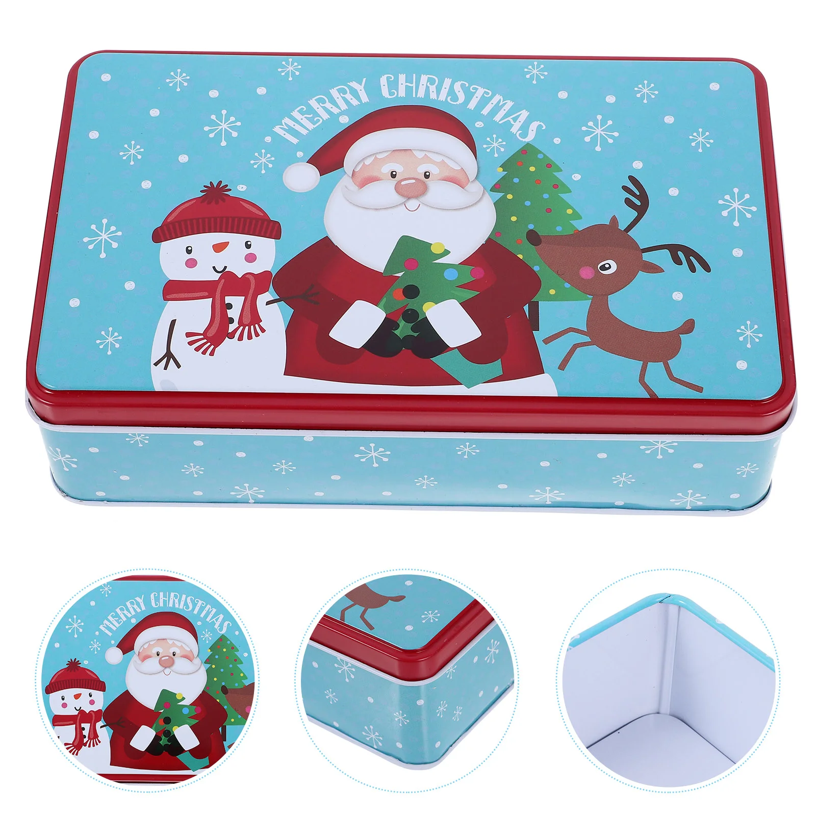 Christmas Cookie Tins Lids Christmas Santa Snowman Elk Gift Storage Tin Empty Tinplate Box Decorative Holiday Treat
Christmas Cookie Tins Lids Christmas Santa Snowman Elk Gift Storage Tin Empty Tinplate Box Decorative Holiday Treat