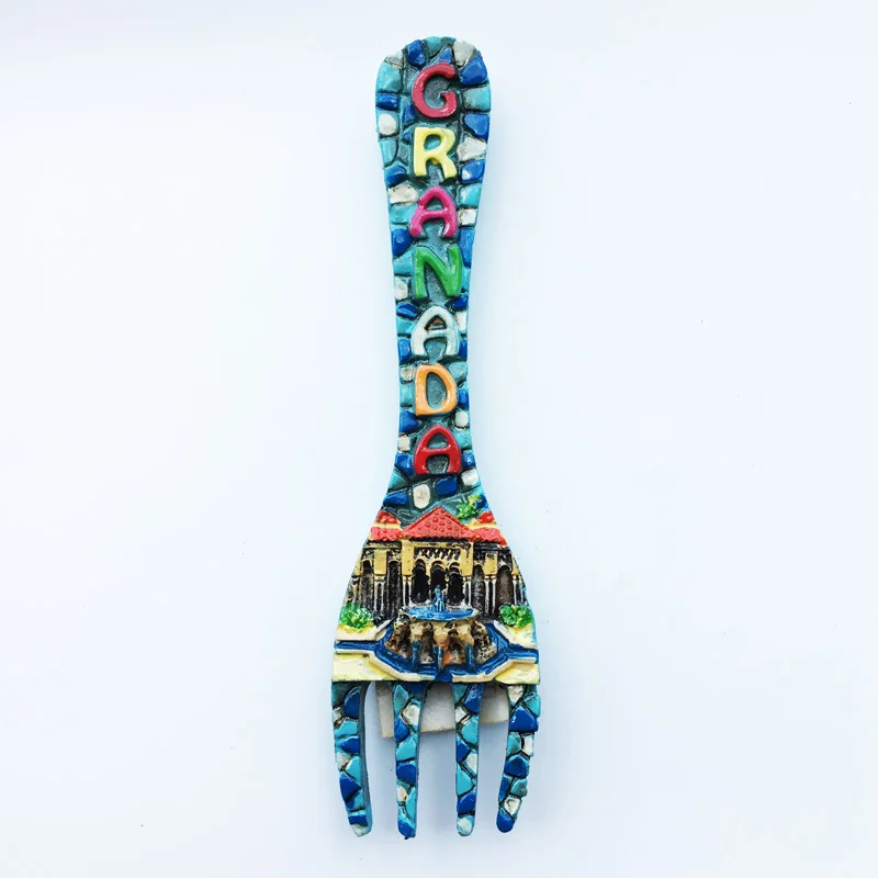 Granada Lions Courtyard Tourism Memorial Decorative Mosaic Knife and Knife Magnet Fridge Magnet
Granada Lions Courtyard Tourism Memorial Decorative Mosaic Knife and Knife Magnet Fridge Magnet