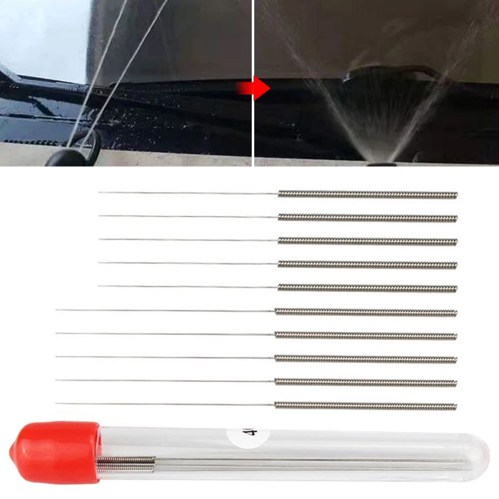 10PCS Nozzle Cleaning Needle Special Drill Cleaner Stainless Steel For MK8 V6 Nozzles Through Holes 0.2-1.0mm 3D Printer Parts
10PCS Nozzle Cleaning Needle Special Drill Cleaner Stainless Steel For MK8 V6 Nozzles Through Holes 0.2-1.0mm 3D Printer Parts