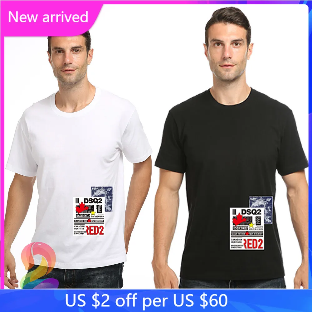 Summer Men Women Plus Size T-shirt Printing Logo Fashion Tees Oversized DSQ2 Tshirts
Summer Men Women Plus Size T-shirt Printing Logo Fashion Tees Oversized DSQ2 Tshirts