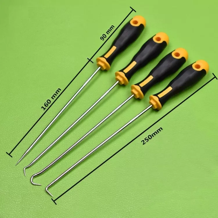 Profession Durable 4Pcs Durable Car Hook Oil Seal O-Ring Seal Remover Pick Set Tools Car Hook Craft Hand Tools Remover Pick Set
Profession Durable 4Pcs Durable Car Hook Oil Seal O-Ring Seal Remover Pick Set Tools Car Hook Craft Hand Tools Remover Pick Set