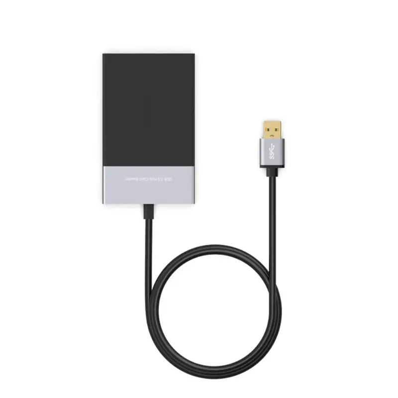 6 In 1 High Speed Card Reader USB 3.0 2 Port HUB Adapter Aluminum Alloy Shell PVC Wire Reader for XQD/CF/SD/TF Dropship
6 In 1 High Speed Card Reader USB 3.0 2 Port HUB Adapter Aluminum Alloy Shell PVC Wire Reader for XQD/CF/SD/TF Dropship