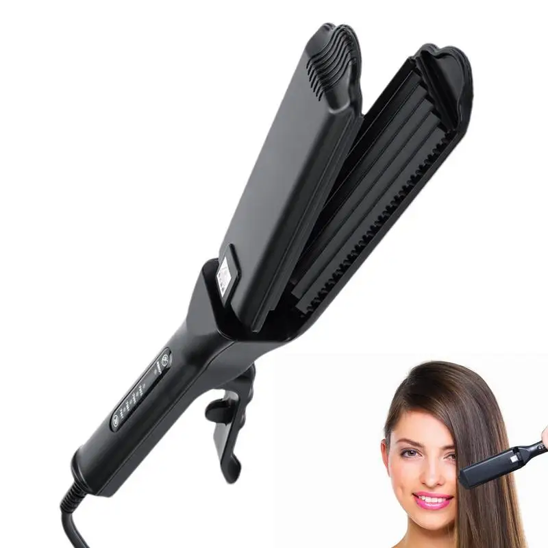 Hair Crimping Iron Professional Hair Volumizing Iron Beauty Heating Curler 4-Gear Temperature Adjustable Professional Hair
Hair Crimping Iron Professional Hair Volumizing Iron Beauty Heating Curler 4-Gear Temperature Adjustable Professional Hair