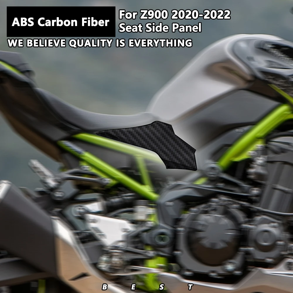 Цветная боковая панель сиденья для мотоцикла Kawasaki Z900 2020 2021 2022 из углеродного волокна, обтекатель, аксессуары для мотоциклов
Цветная боковая панель сиденья для мотоцикла Kawasaki Z900 2020 2021 2022 из углеродного волокна, обтекатель, аксессуары для мотоциклов