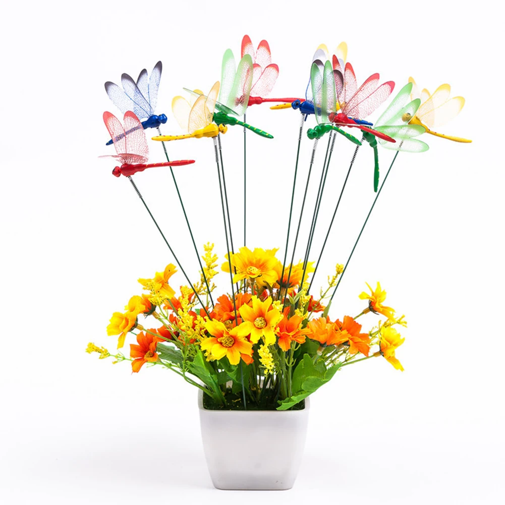 10PCS Dragonfly Stakes 3D Simulation Dragonfly Stakes Yard Plant Lawn Decor Garden Yard Planter Colorful Dragonfly Stakes
10PCS Dragonfly Stakes 3D Simulation Dragonfly Stakes Yard Plant Lawn Decor Garden Yard Planter Colorful Dragonfly Stakes