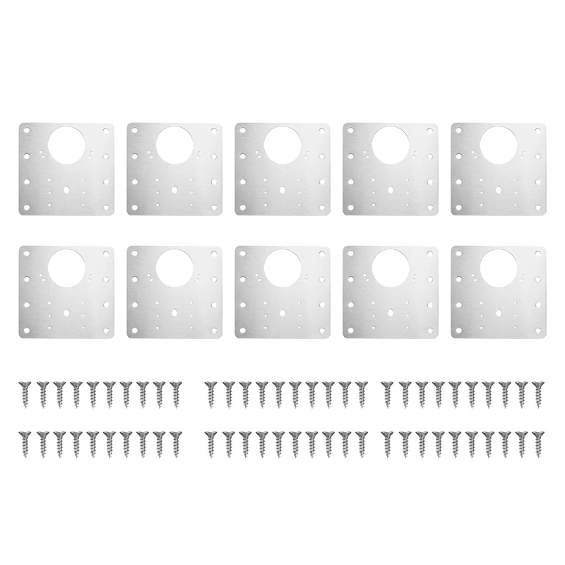 10Pcs Cabinet Hinge Repair Plate Kit Kitchen Cupboard Door Hinge Mounting Plate With Holes Flat Fixing Brace Brackets
10Pcs Cabinet Hinge Repair Plate Kit Kitchen Cupboard Door Hinge Mounting Plate With Holes Flat Fixing Brace Brackets