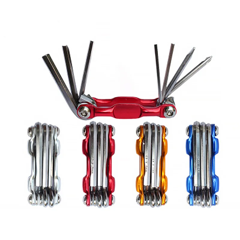 Folded Multifunctional Bike Tool Carbon Flywheel Kit Screwdriver Steel Foldable Chain Mountain Spoke Repair Cycling Hex Tools
Folded Multifunctional Bike Tool Carbon Flywheel Kit Screwdriver Steel Foldable Chain Mountain Spoke Repair Cycling Hex Tools