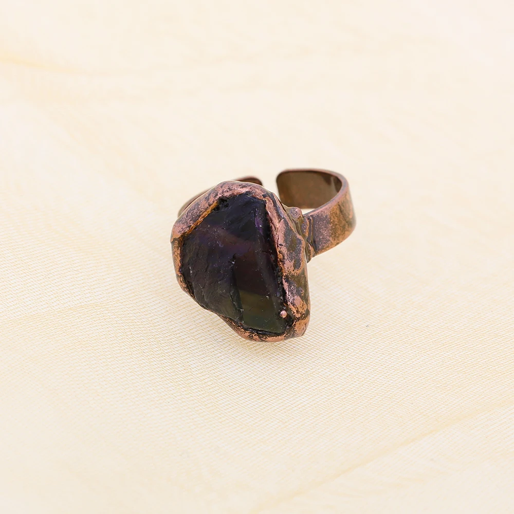 Wholesale Fashion Natural Stone Copper Amethyst Citrine Retro Ring for Men and Women, Suitable for Weddings, Parties
Wholesale Fashion Natural Stone Copper Amethyst Citrine Retro Ring for Men and Women, Suitable for Weddings, Parties