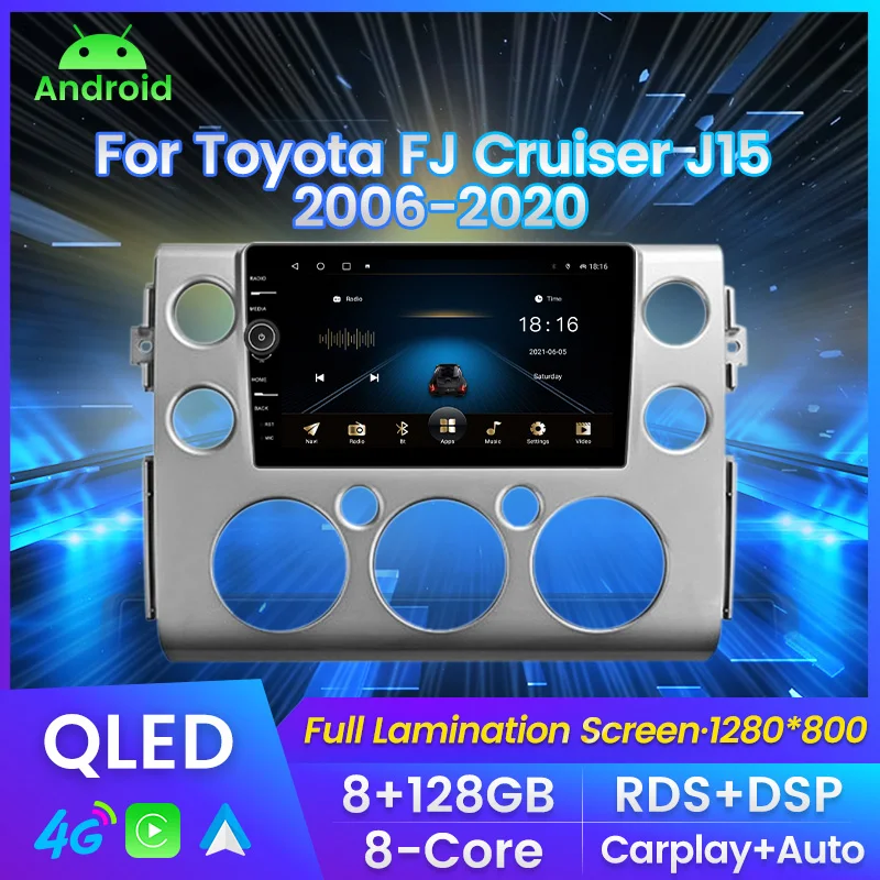 QLED экран с ручкой Автомагнитола For Тойота FJ Крузер J15 For Toyota FJ Cruiser J15 2006 - 2020 мультимедийный плеер навигация GPS Автомобильная интеллектуальная система Carplay Android авто до 8 ядер 8 + 128G
QLED экран с ручкой Автомагнитола For Тойота FJ Крузер J15 For Toyota FJ Cruiser J15 2006 - 2020 мультимедийный плеер навигация GPS Автомобильная интеллектуальная система Carplay Android авто до 8 ядер 8 + 128G