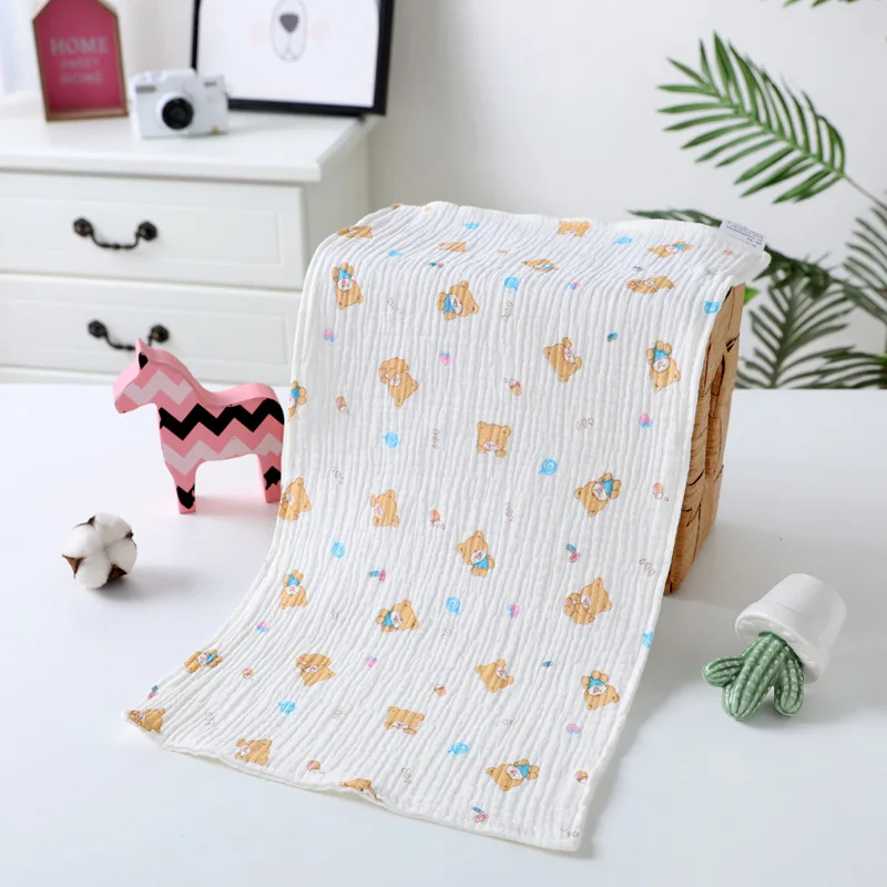 Baby Bath Towel Cotton 4layers Gauze Towel Summer Newborn Baby Products Children's Towel Cover Blanket 
Baby Bath Towel Cotton 4layers Gauze Towel Summer Newborn Baby Products Children's Towel Cover Blanket