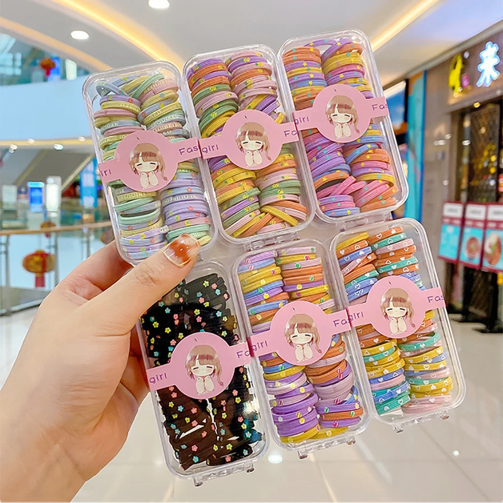 60 Pcs Cute Colored Hair Hoop Set With Box Elastic Ties Headband Girls Ladies Hair Accessories Kids Headwear Birthday Gift
60 Pcs Cute Colored Hair Hoop Set With Box Elastic Ties Headband Girls Ladies Hair Accessories Kids Headwear Birthday Gift