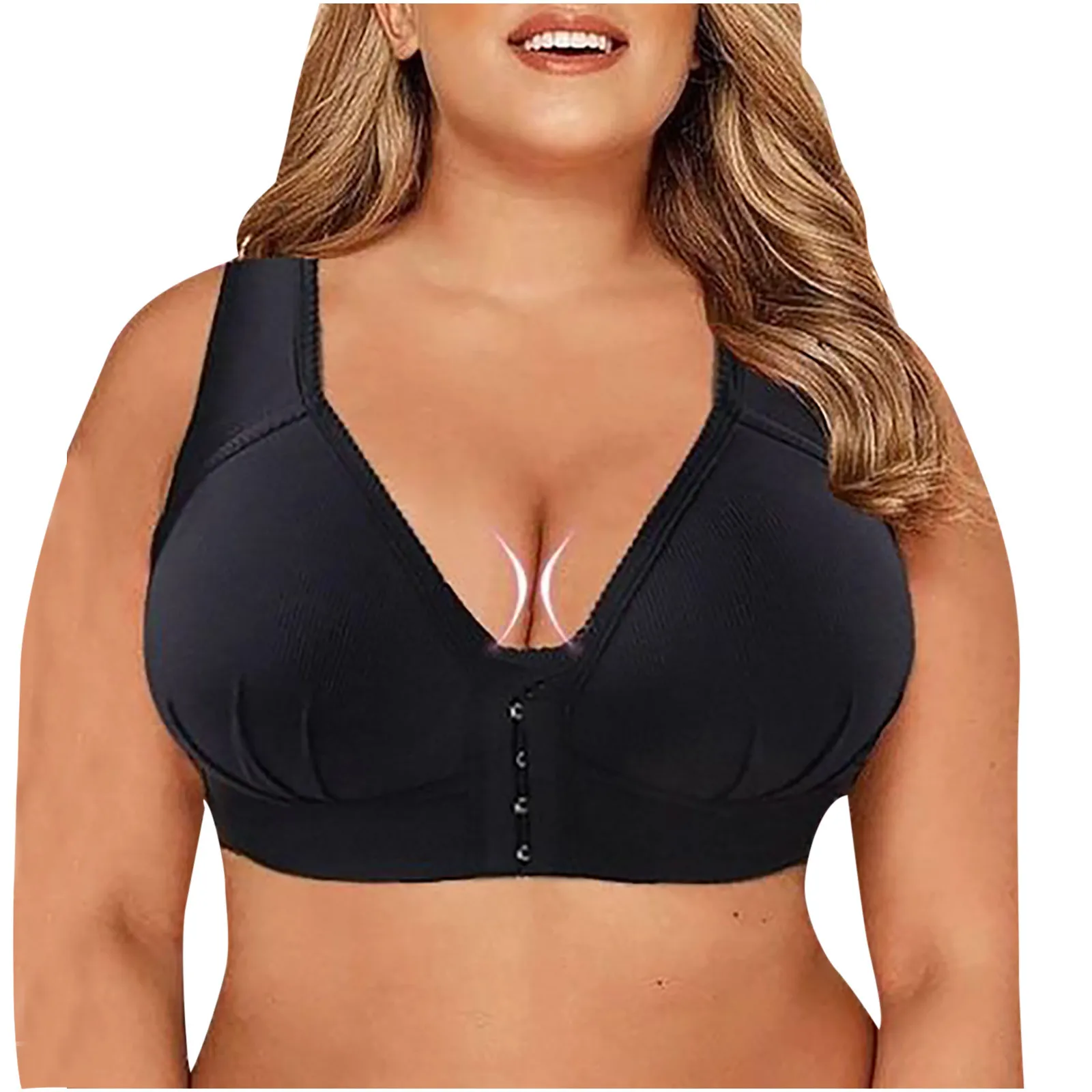 FallSweet Front Closure Bras for Women Plus Size Underwear Seamless Push Up Brassiere Vest Top Sexy Bra
FallSweet Front Closure Bras for Women Plus Size Underwear Seamless Push Up Brassiere Vest Top Sexy Bra