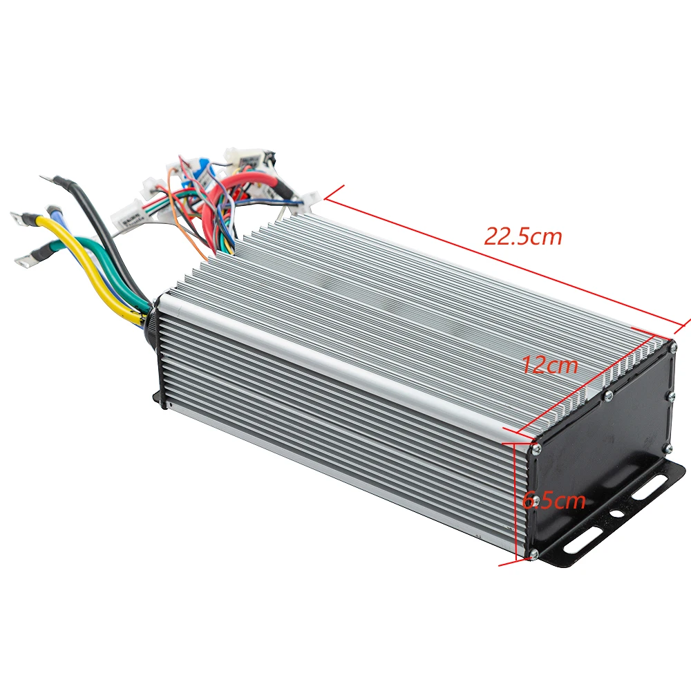 E-Bike Controller 24mos 3000W 48V/60V/72V Automatic Identification Brushless Hub For E-Scooter Low Brake/high Brake
E-Bike Controller 24mos 3000W 48V/60V/72V Automatic Identification Brushless Hub For E-Scooter Low Brake/high Brake