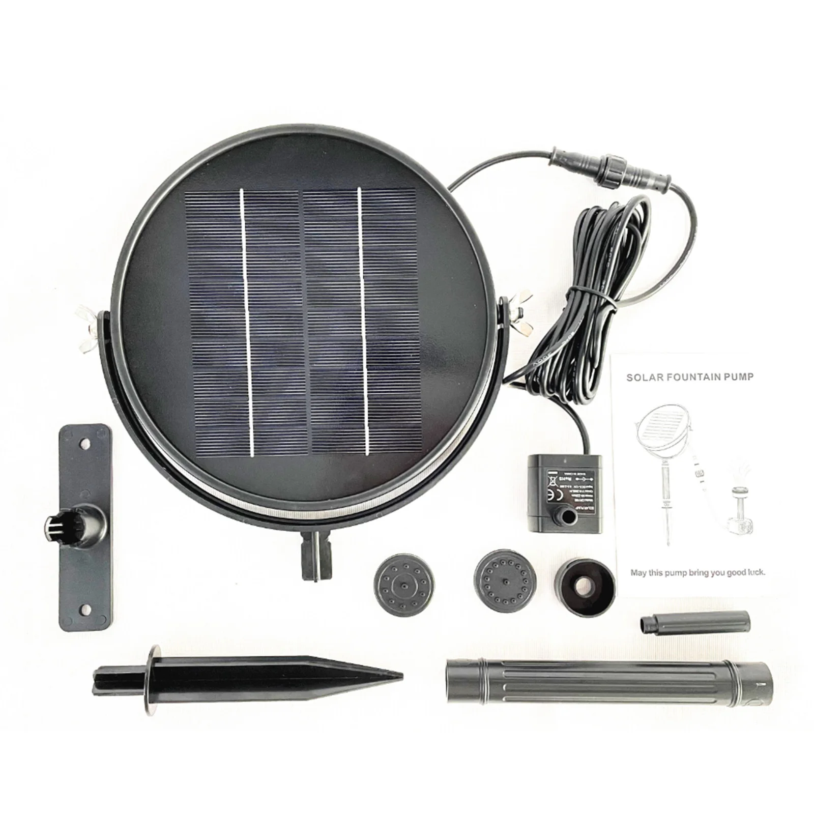 Solar Powered Water Fountain Pump Submersible Water Pump for Garden Pond Aquarium Decor Solar Powered Water Fountain Pump
Solar Powered Water Fountain Pump Submersible Water Pump for Garden Pond Aquarium Decor Solar Powered Water Fountain Pump