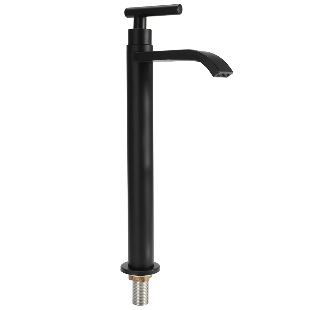 G1/2 304 Stainless Steel Single Cold Faucet Bathroom Countertop Basin Sink Water Tap Black FaucetWater FaucetWater FaucetWater
G1/2 304 Stainless Steel Single Cold Faucet Bathroom Countertop Basin Sink Water Tap Black FaucetWater FaucetWater FaucetWater