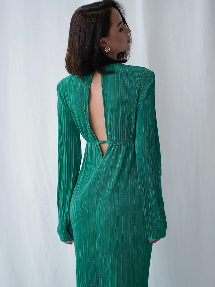 Шикарное однотонное летнее платье-трапеция Yong в стиле шик, атласное платье 2022, вечерние ское длинное вечернее платье на бретелях-спагетти с глубоким V-образным вырезом
Шикарное однотонное летнее платье-трапеция Yong в стиле шик, атласное платье 2022, вечерние ское длинное вечернее платье на бретелях-спагетти с глубоким V-образным вырезом