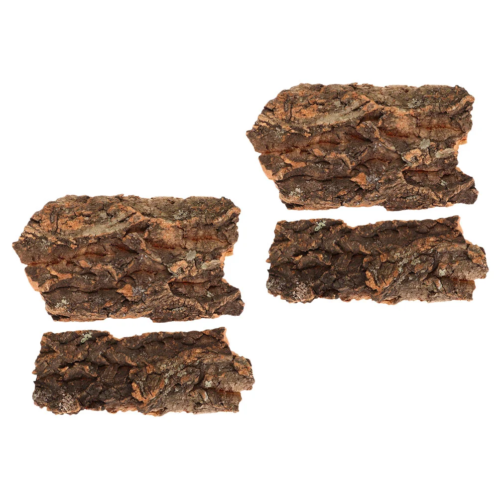 4 Pcs Reptile Bark Lizard Platform Sea turtle Tank Rainforest Landscaping Material Pet Cage Landscape Climb
4 Pcs Reptile Bark Lizard Platform Sea turtle Tank Rainforest Landscaping Material Pet Cage Landscape Climb