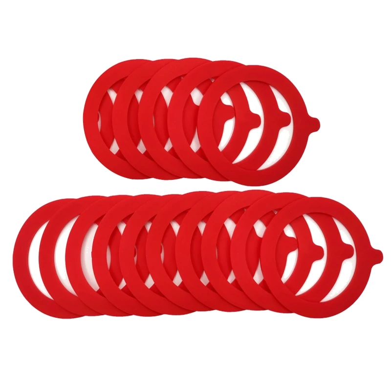15 Pieces Canning Seal Silicone Replacement Gasket Airtight Rubber Seals Ring Leak-Proof for Glass Jar Storage Container 
15 Pieces Canning Seal Silicone Replacement Gasket Airtight Rubber Seals Ring Leak-Proof for Glass Jar Storage Container