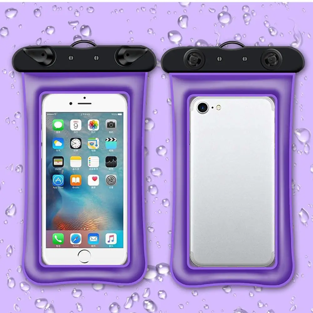 Transparent Cell Phone Waterproof Bag Water-resistant Case PVC Mobile Phone Case for Swimming Diving Surfing Skiing Accessories
Transparent Cell Phone Waterproof Bag Water-resistant Case PVC Mobile Phone Case for Swimming Diving Surfing Skiing Accessories