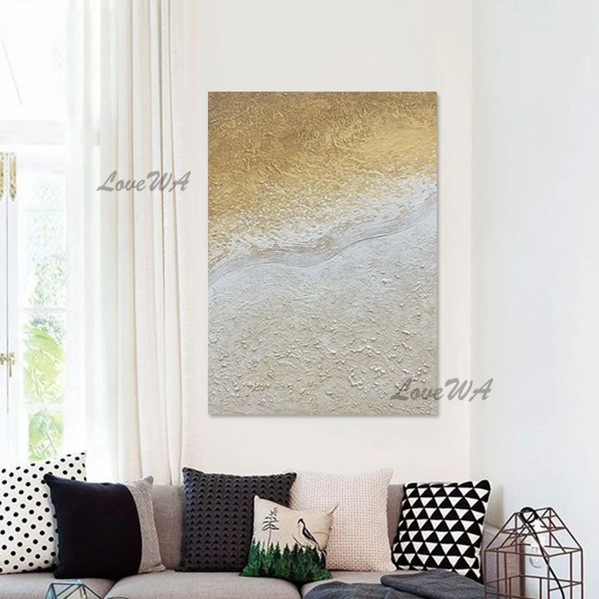 Thick Texture Light Color Concise Style Acrylic Abstract Oil Painting Frameless Wall Pictures Canvas Modern Decorative Art
Thick Texture Light Color Concise Style Acrylic Abstract Oil Painting Frameless Wall Pictures Canvas Modern Decorative Art