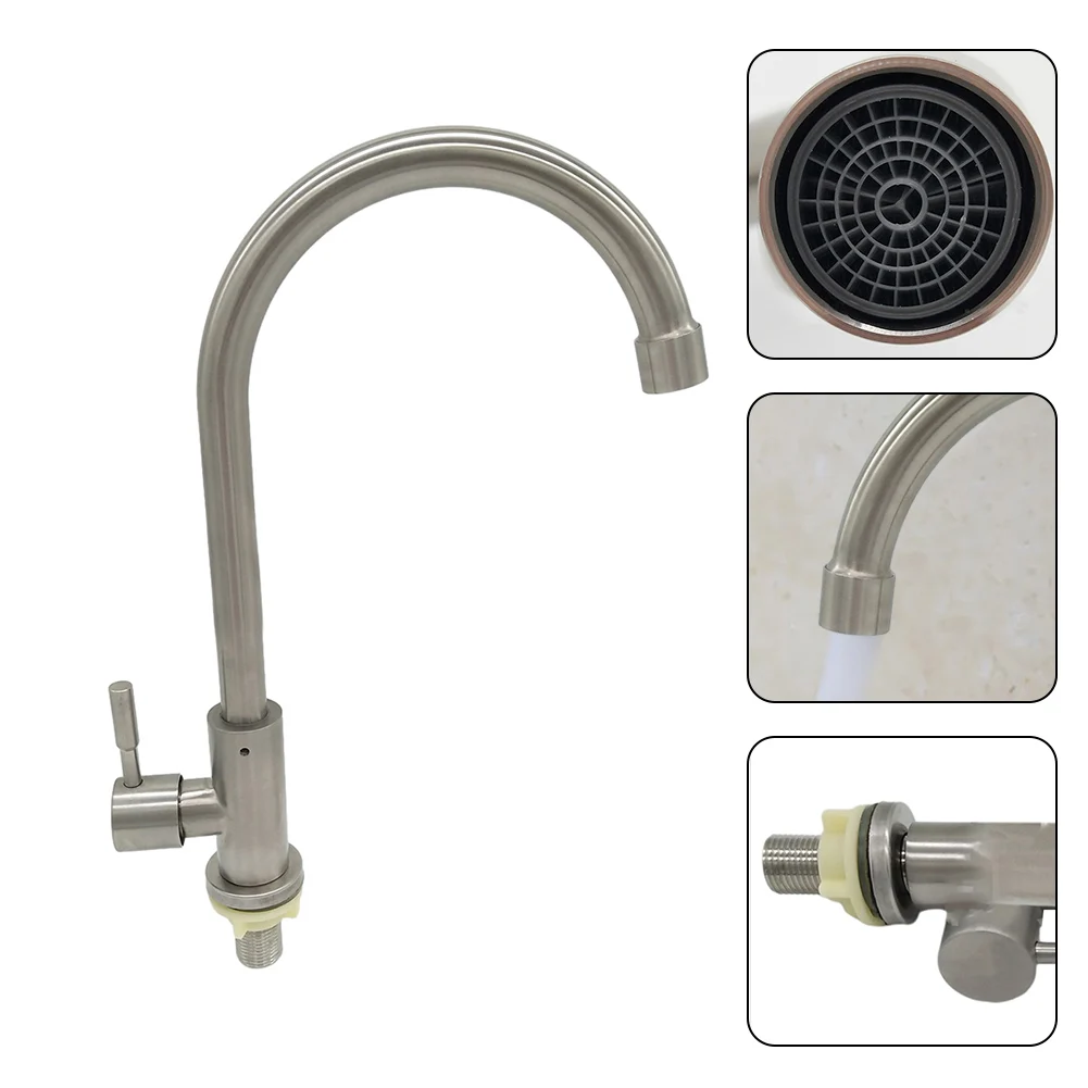 G1/2 Gooseneck Water Purifier Faucet Kitchen Drinking Single Cooling Water Filter Direct Drinking Faucet Hardware Accessories
G1/2 Gooseneck Water Purifier Faucet Kitchen Drinking Single Cooling Water Filter Direct Drinking Faucet Hardware Accessories