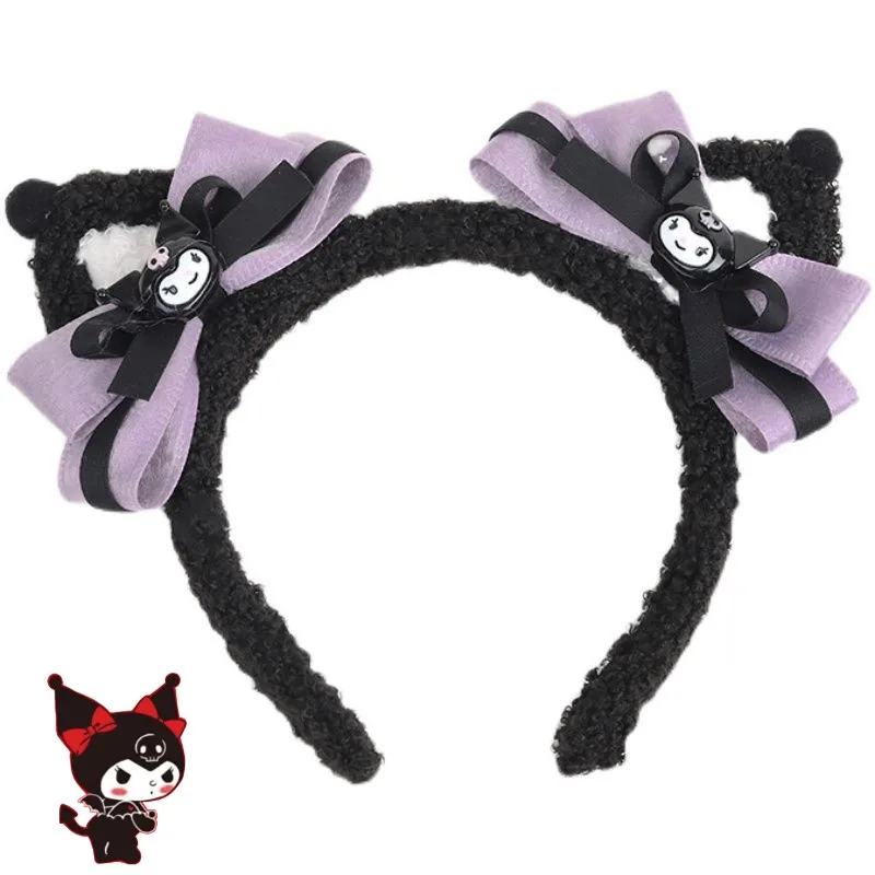 Kuromi Headband Hair Accessories Original Design Handmade Bow Hair Clip Anime Girl Lolita Hair Accessory Dress Up Gift for Kids
Kuromi Headband Hair Accessories Original Design Handmade Bow Hair Clip Anime Girl Lolita Hair Accessory Dress Up Gift for Kids