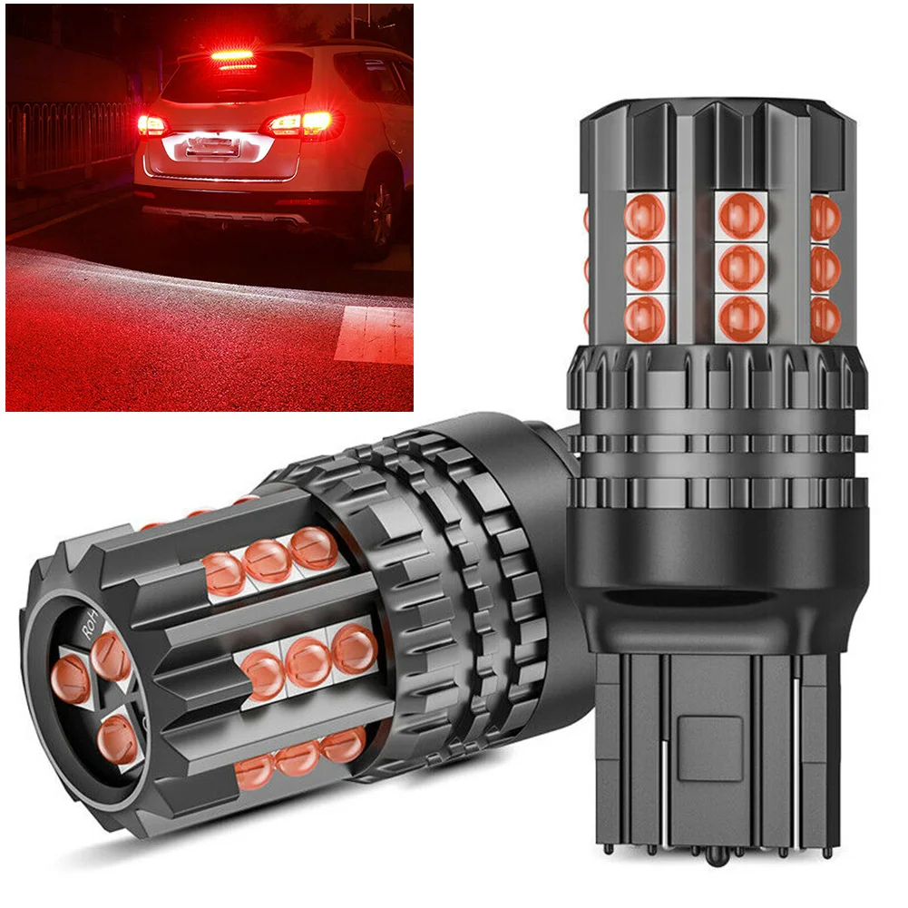 2pcs 7443 Red LED Bulb 1000K Red 1200LM Brake Tail Stop Parking Light 7440 7444 T20 Bright Lamp 7W Brake Lights Equippments
2pcs 7443 Red LED Bulb 1000K Red 1200LM Brake Tail Stop Parking Light 7440 7444 T20 Bright Lamp 7W Brake Lights Equippments