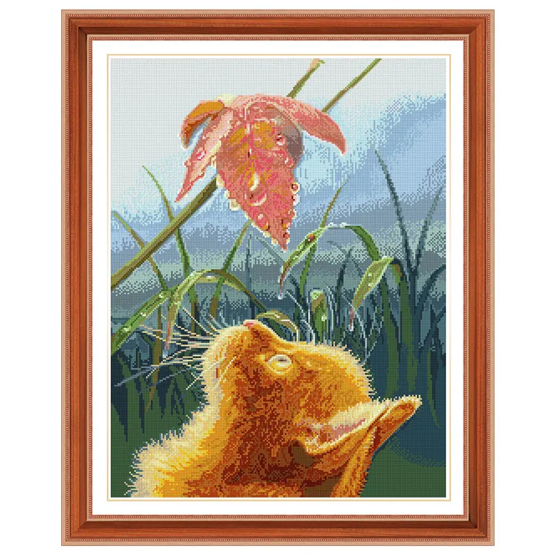 Точная печать вышивка Fishxx Набор для вышивки крестиком Новый D991 цветок оранжевый Кот гостиная
Точная печать вышивка Fishxx Набор для вышивки крестиком Новый D991 цветок оранжевый Кот гостиная