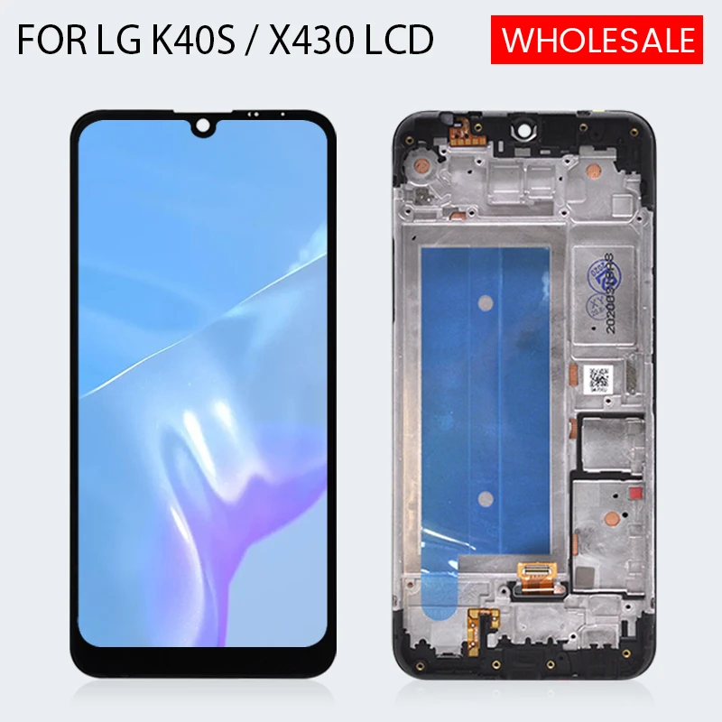 6.1 Inch For LG K40S Lcd Touch Screen Digitizer Assembly Replacement LMX430HM LM-X430 Display With Tools Brand New 
6.1 Inch For LG K40S Lcd Touch Screen Digitizer Assembly Replacement LMX430HM LM-X430 Display With Tools Brand New