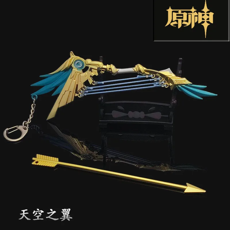 Genshin Impact Cosplay Anime Tartaglia Venti Tartaglia Mace Diona Amber Genshin Bow and arrow Metal Weapons Gifts Collections
Genshin Impact Cosplay Anime Tartaglia Venti Tartaglia Mace Diona Amber Genshin Bow and arrow Metal Weapons Gifts Collections