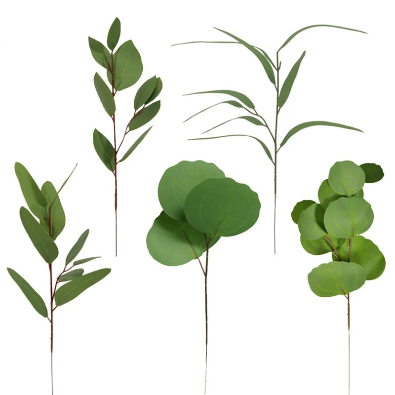 3D Feel Round Leaf Eucalyptus Fake Plant Family Garden Table Flower Arrangement Accessories Eucalyptus Leaves DIY Green Plant
3D Feel Round Leaf Eucalyptus Fake Plant Family Garden Table Flower Arrangement Accessories Eucalyptus Leaves DIY Green Plant